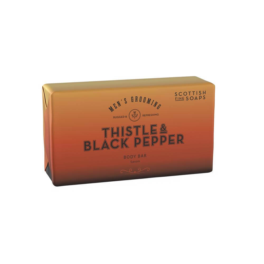 The Scottish Fine Soaps Company Sfs Body Bar 220g Wrapped